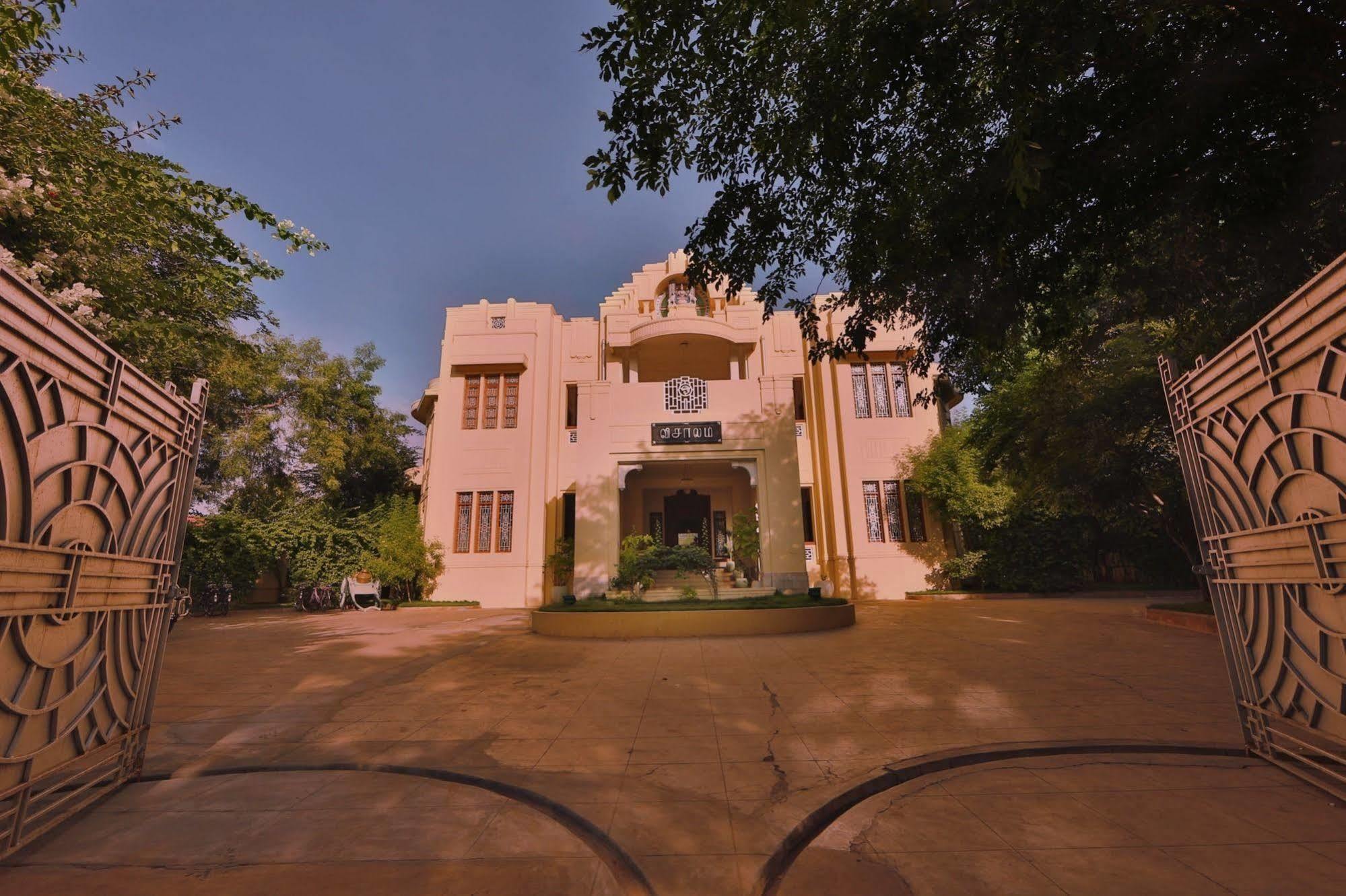 Visalam Chettinad Palace - A Cgh Earth Experience Kānādukāttān Εξωτερικό φωτογραφία