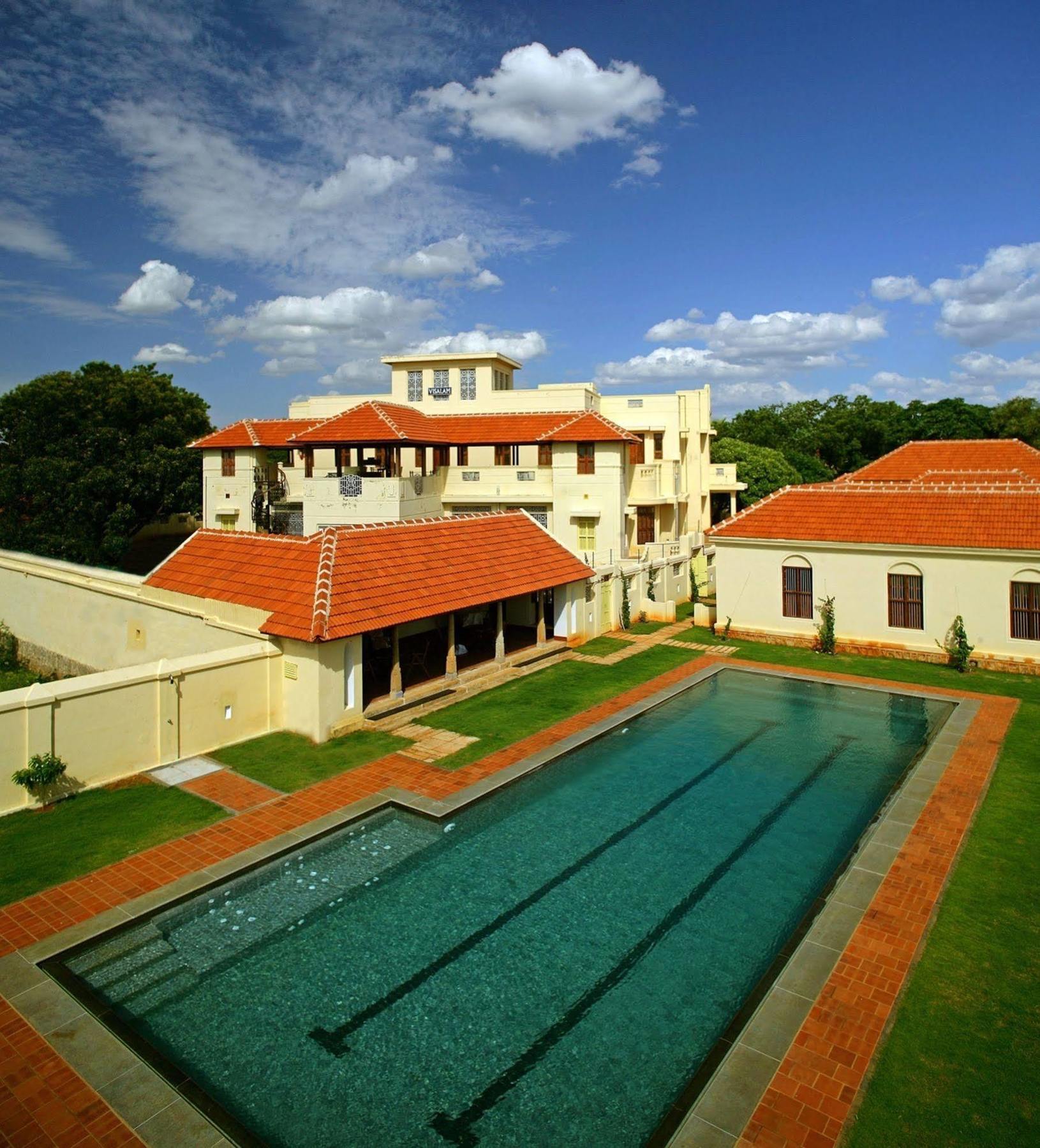Visalam Chettinad Palace - A Cgh Earth Experience Kānādukāttān Εξωτερικό φωτογραφία