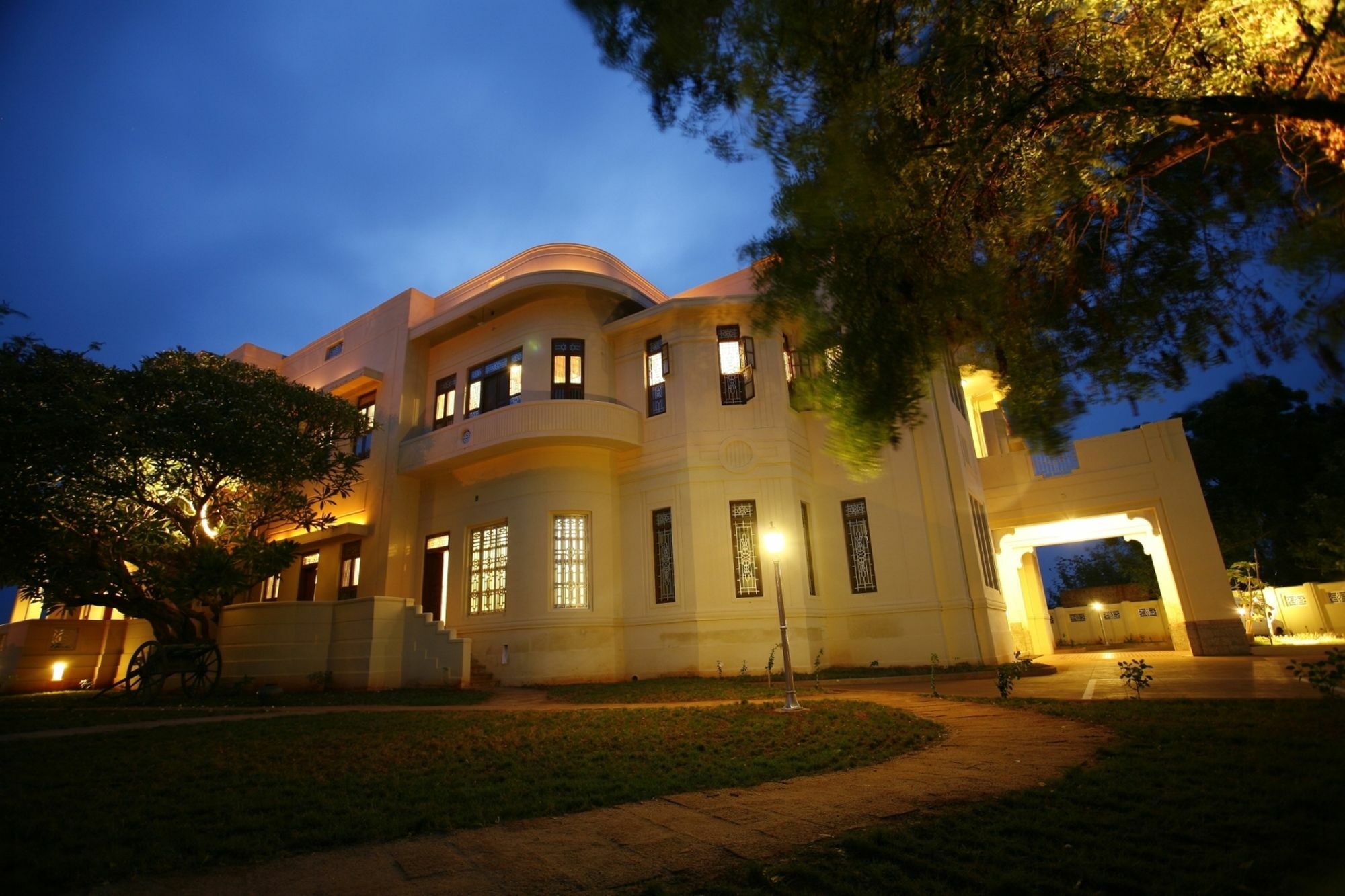 Visalam Chettinad Palace - A Cgh Earth Experience Kānādukāttān Εξωτερικό φωτογραφία