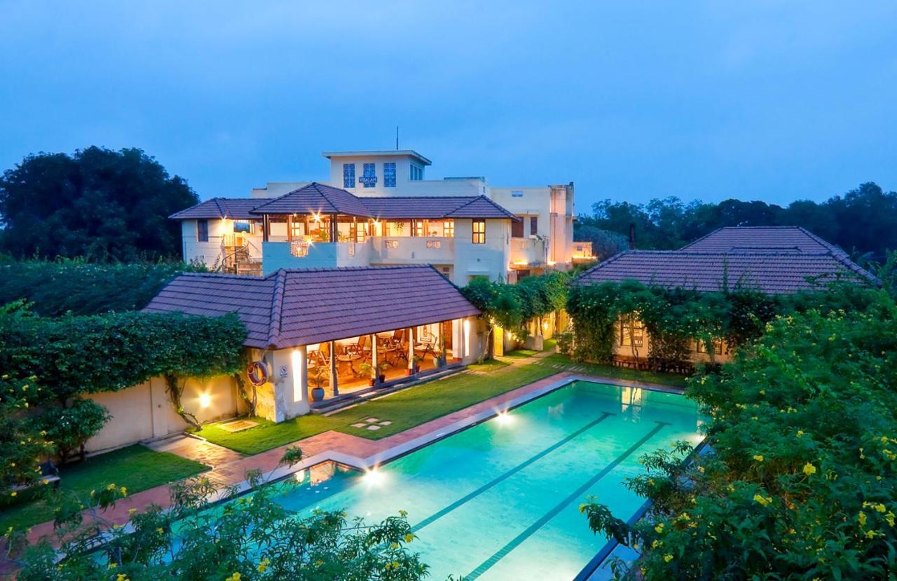 Visalam Chettinad Palace - A Cgh Earth Experience Kānādukāttān Εξωτερικό φωτογραφία